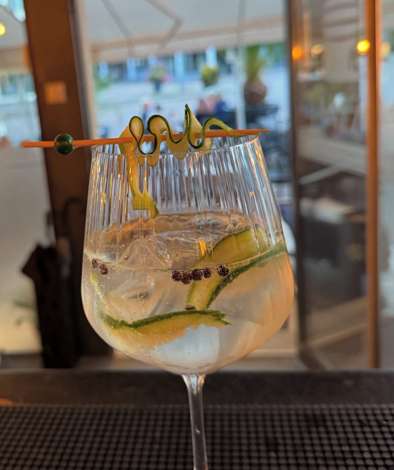 Barista bei der Arbeit